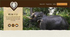 Desktop Screenshot of leoproject.org